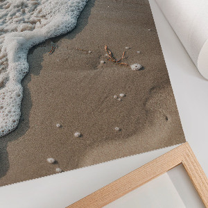 Wall print Quiet beach