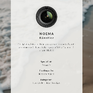 Wall print Quiet beach