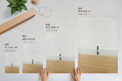 Decorative poster Beach solitude