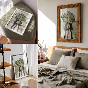 Wall art titled 