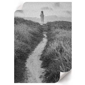 Art print depicting a lighthouse