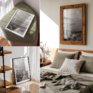 Art print The Bridge and the Sea