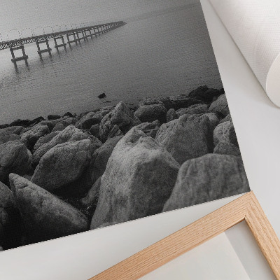 Art print The Bridge and the Sea