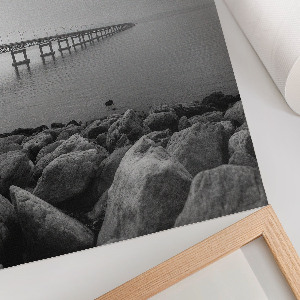 Art print The Bridge and the Sea