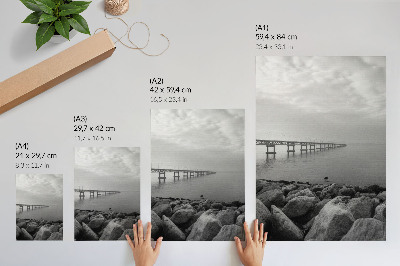 Art print The Bridge and the Sea