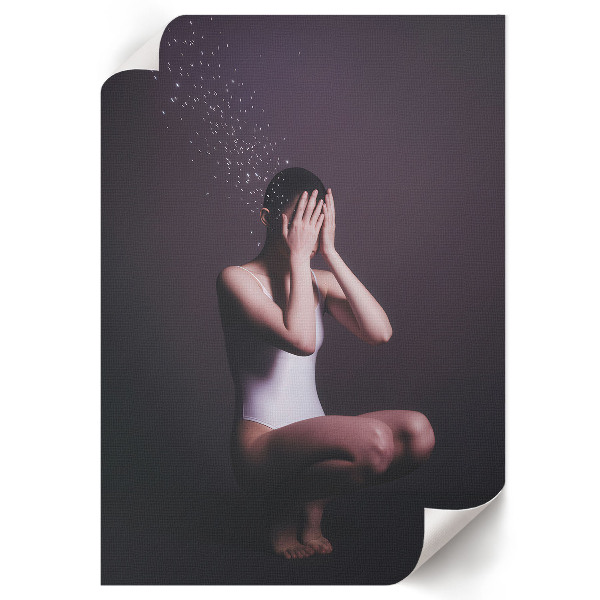 Decorative poster The Mystery of a Woman