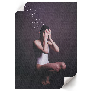 Decorative poster The Mystery of a Woman