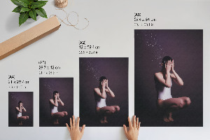 Decorative poster The Mystery of a Woman