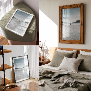 Art print Quiet beach