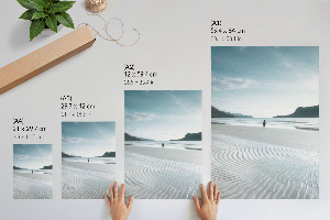Art print Quiet beach