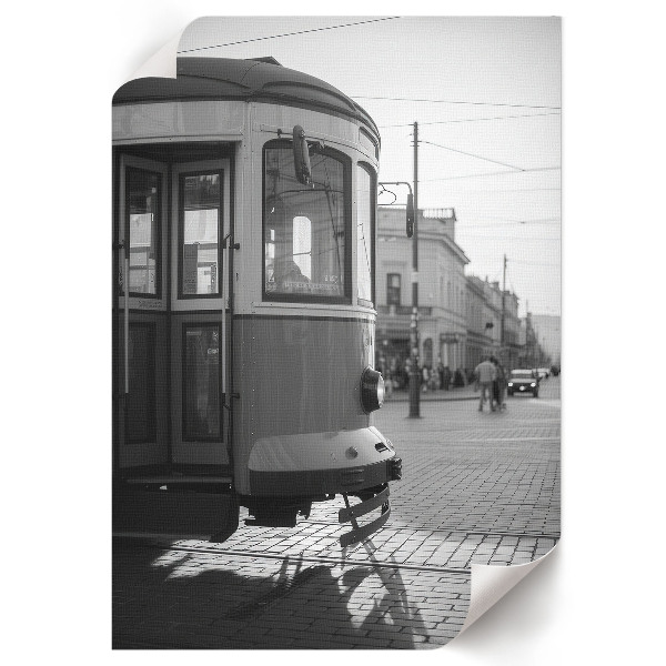 Poster with an urban atmosphere