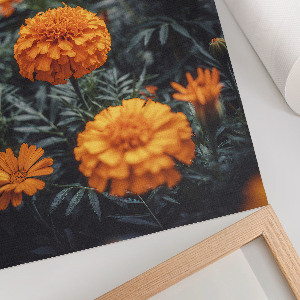 Wall art featuring a summer garden scene