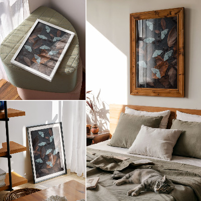 Art print White moths