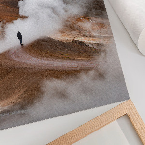 Poster Mountains in the clouds