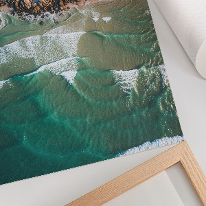 Beach landscape poster