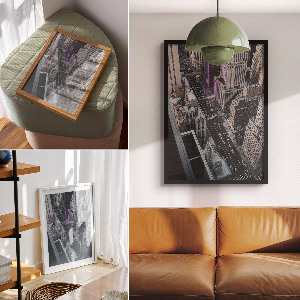 Wall art Urban energy