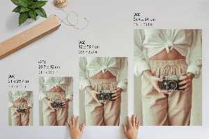 Retro camera wall art