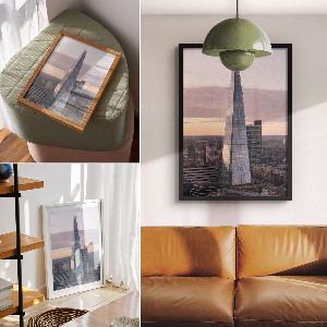 Poster Modern architecture