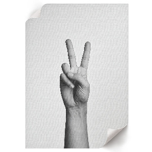 Art print A gesture of peace