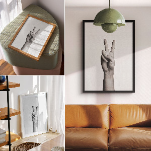 Art print A gesture of peace