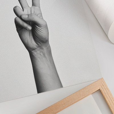 Art print A gesture of peace