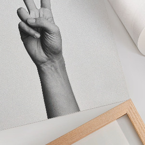 Art print A gesture of peace