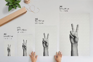 Art print A gesture of peace