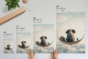 Wall print Moon dream