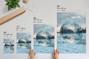Art print Winter magic