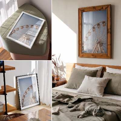 Decorative poster Ferris wheel