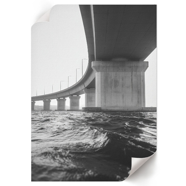 Poster Bridge over the water