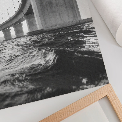 Poster Bridge over the water