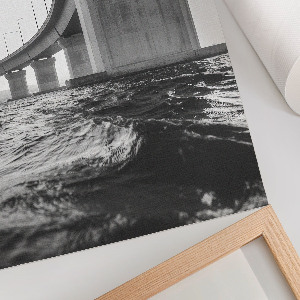 Poster Bridge over the water