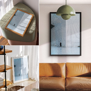 Modern minimalism wall print