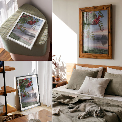 Decorative poster Nature in the morning