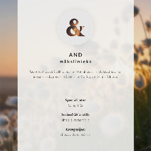 Poster Romantic landscape