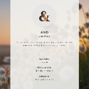 Poster Romantic landscape