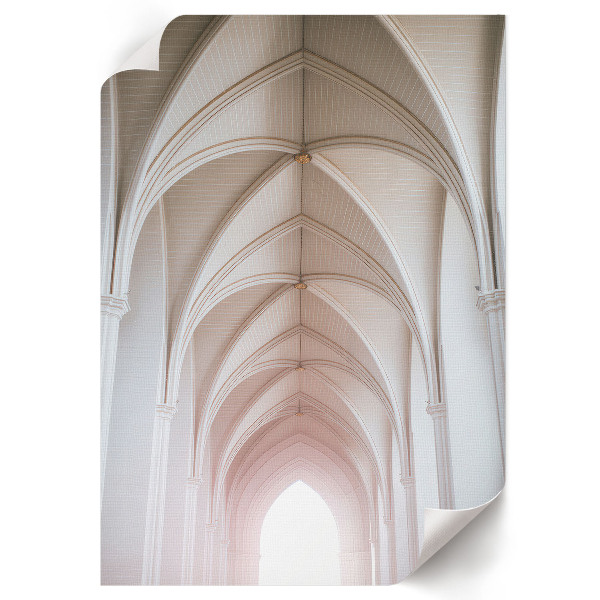 Wall print featuring Gothic arches