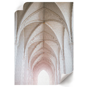 Wall print featuring Gothic arches