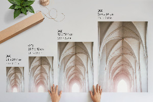Wall print featuring Gothic arches