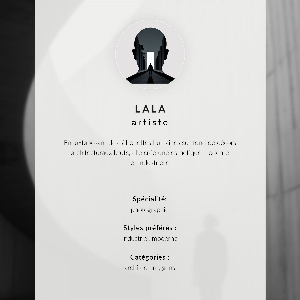 Decorative poster Minimalist architecture