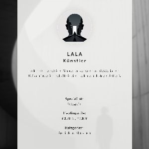 Decorative poster featuring minimalist architecture