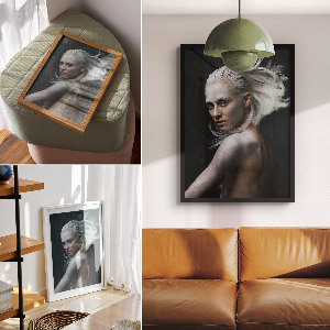 Poster Artistic portrait