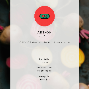 Art print Colorful vegetables