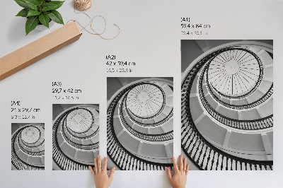 Poster Spiral staircase