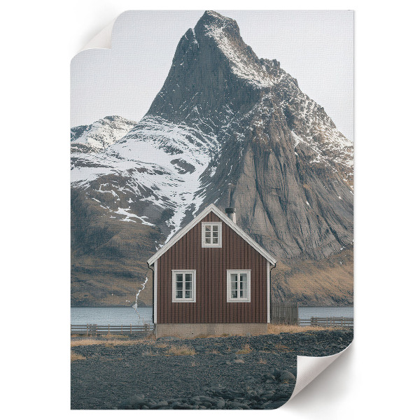 Poster Mountain hut