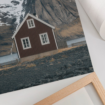 Poster Mountain hut
