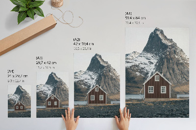 Poster Mountain hut