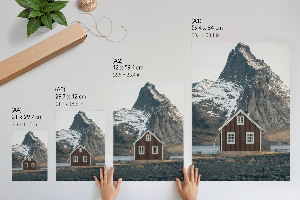 Poster Mountain hut