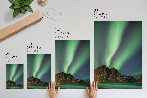 Wall art Northern lights